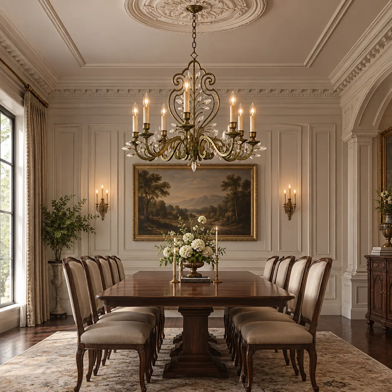 Veridian-Bloom-8-Light-Bespoke-Chandelier-Neoclassical-Salons-Formal-Dining-Rooms Veridian-Bloom-8-Light-Bespoke-Chandelier-Neoclassical-Salons-Formal-Dining-Rooms