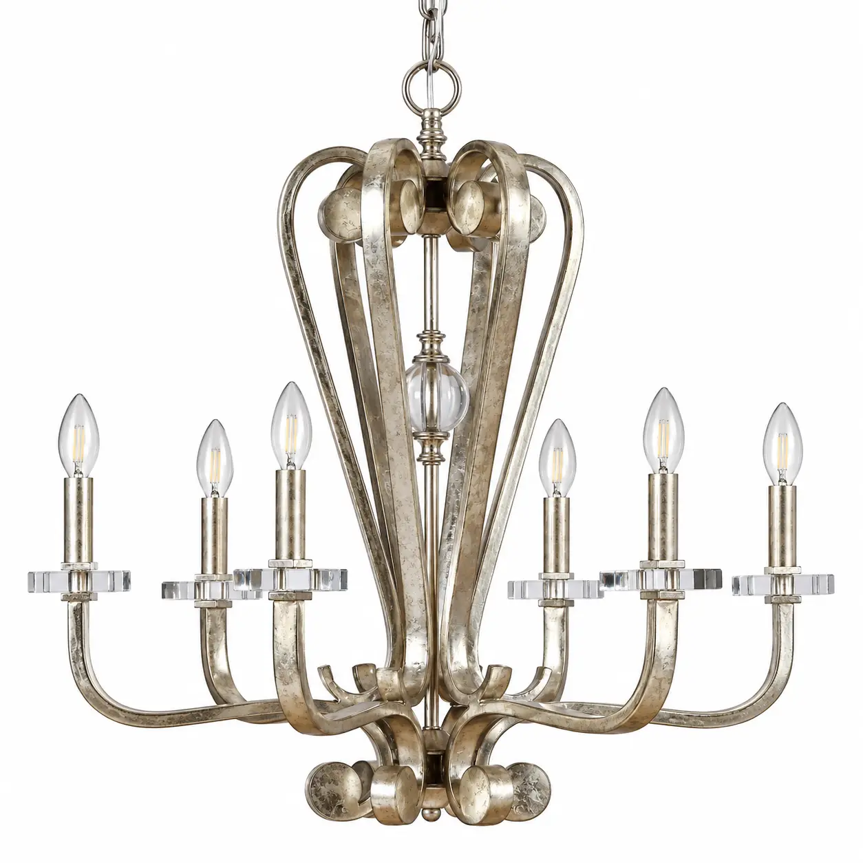 Veridian-Scroll-6-Light-Chandelier-1 Veridian-Scroll-6-Light-Chandelier-1