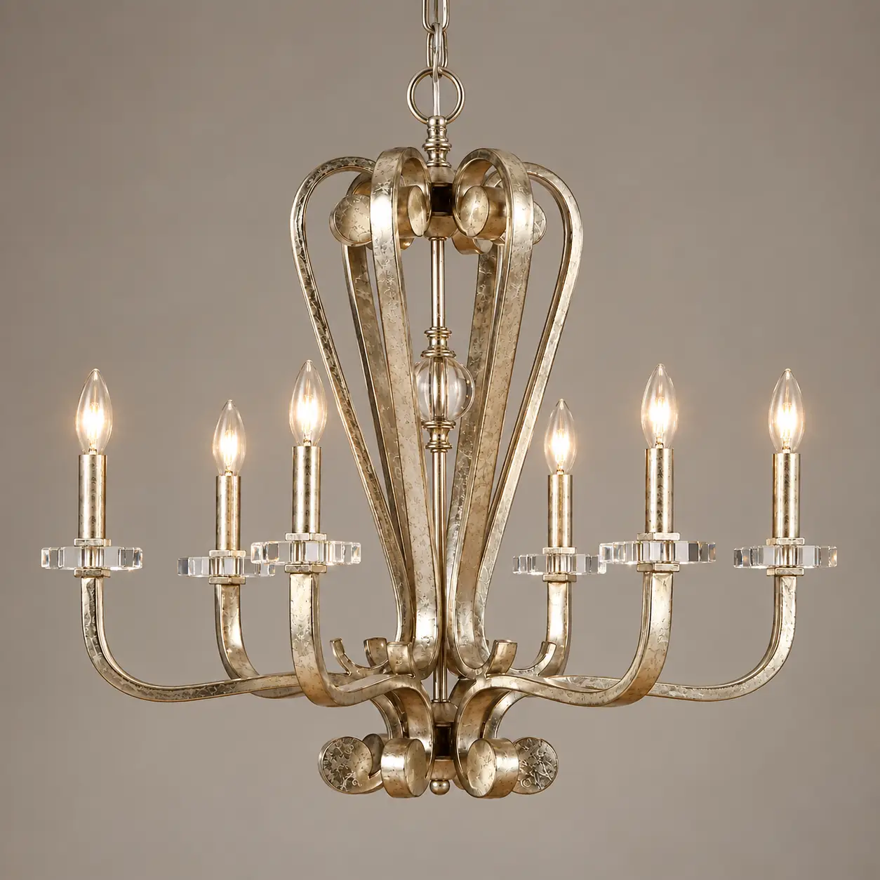 Veridian-Scroll-6-Light-Chandelier-3 Veridian-Scroll-6-Light-Chandelier-3