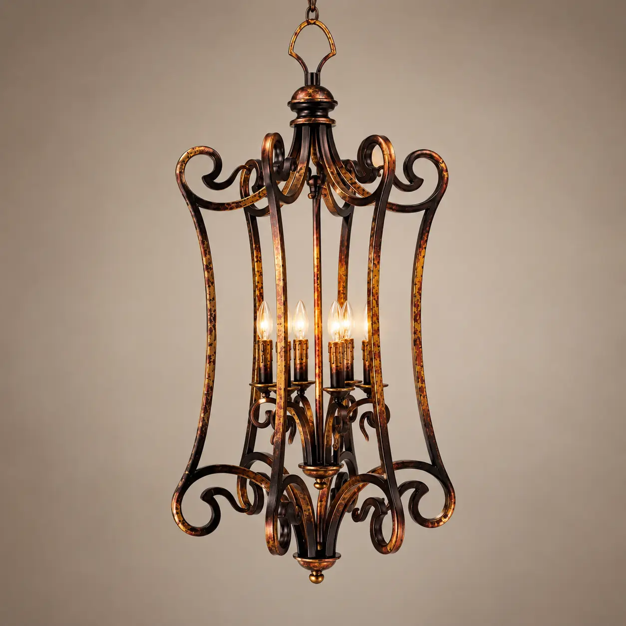 Veridian-Scroll-Grand-Foyer-6-Light-Pendant-3 Veridian-Scroll-Grand-Foyer-6-Light-Pendant-3