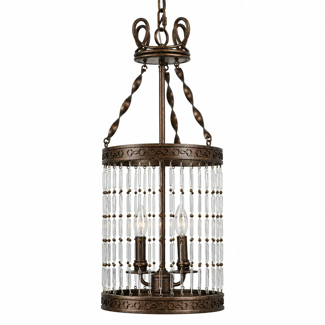 Verona-2-Light-Rustic-Bronze-Crystal-Pendant-Chandelier-1 Verona-2-Light-Rustic-Bronze-Crystal-Pendant-Chandelier-1