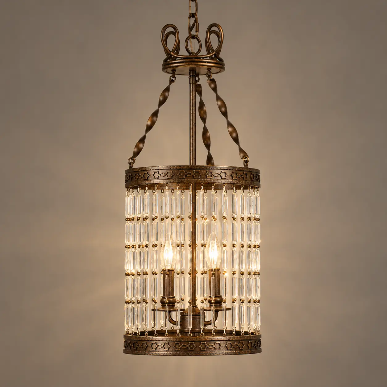 Verona-2-Light-Rustic-Bronze-Crystal-Pendant-Chandelier-3 Verona-2-Light-Rustic-Bronze-Crystal-Pendant-Chandelier-3