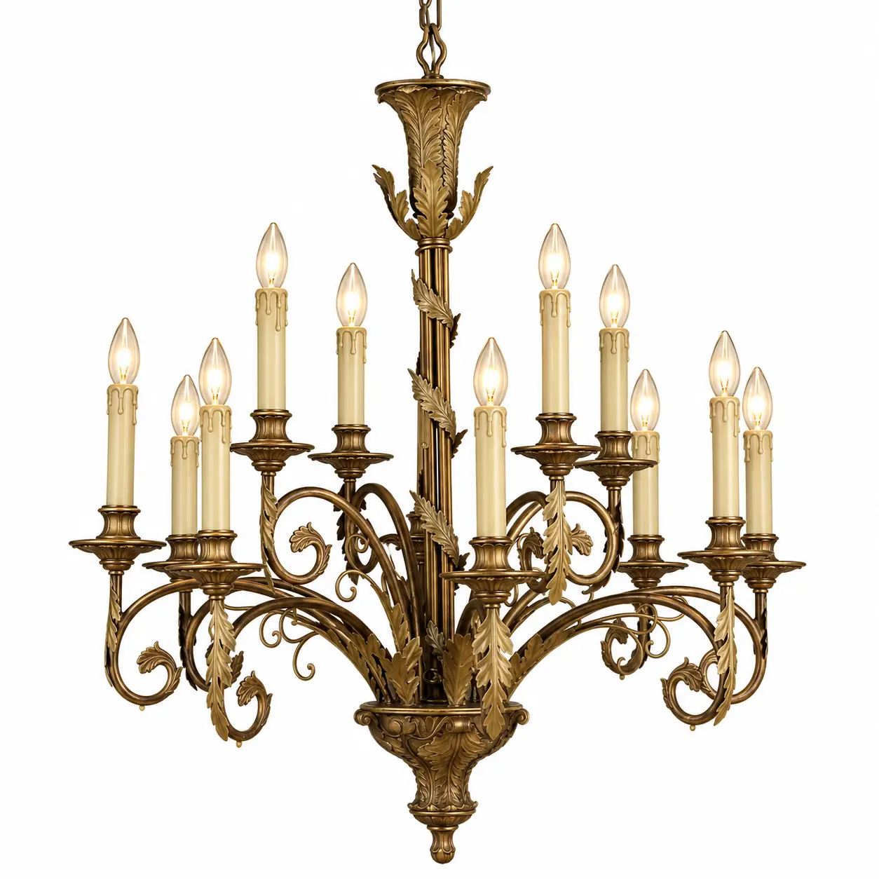 Versailles-Flora-Gilded-12-Light-Chandelier-1 Versailles-Flora-Gilded-12-Light-Chandelier-1