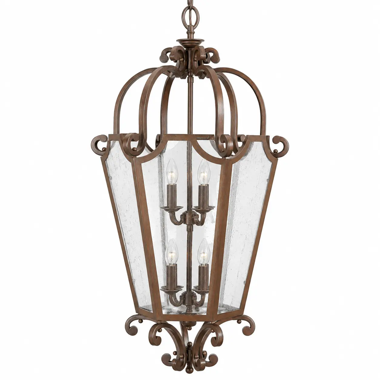 Vintage-Lantern-Style-6-Light-Pendant-in-Weathered-Copper-Finish-1 Vintage-Lantern-Style-6-Light-Pendant-in-Weathered-Copper-Finish-1
